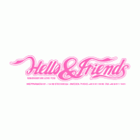 Hello and Friends logo vector logo