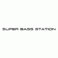 Super Bass Station logo vector logo