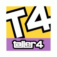 Taller4 logo vector logo