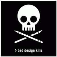 BadDesignKills.com logo vector logo