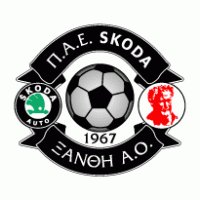 Skoda Xanthi FC logo vector logo