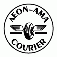 Leon Ama Courier logo vector logo
