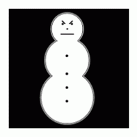 Snowman logo vector logo