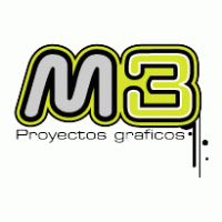 Mentores M3 Proyectos Graficos logo vector logo