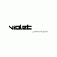 Violet Communication logo vector logo