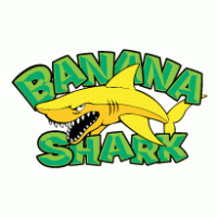 Banana Shark logo vector logo
