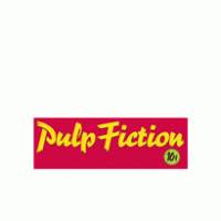 pulp fiction logo vector logo