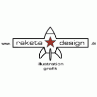 raketadesign logo vector logo