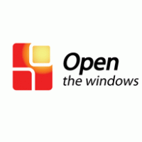Open the windows logo vector logo