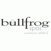 Bullfrog Spas logo vector logo