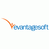 Evantagesoft software house logo vector logo