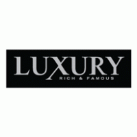Luxury Rich & Famous logo vector logo