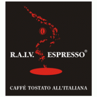 r.a.i.v. espresso logo vector logo