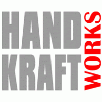 handraftworks logo vector logo