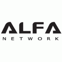 alfa network logo vector logo