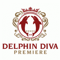 Delphin Diva logo vector logo
