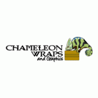Chameleon Wraps and Graphics logo vector logo