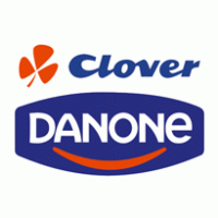 Clover Danone logo vector logo