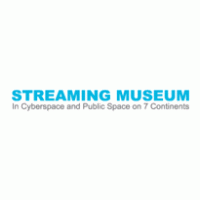 Streaming museum logo vector logo