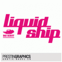 Liquid Ship logo vector logo