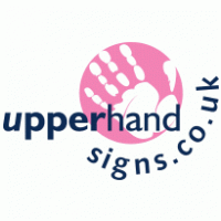 upperhandsigns logo vector logo