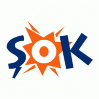 Şok logo vector logo
