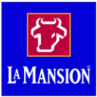 la mansion logo vector logo