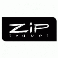 Zip travel logo vector logo