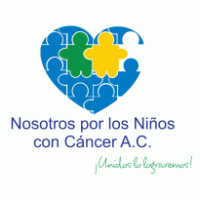 Nosotros por los Niños con Cáncer A.C. logo vector logo