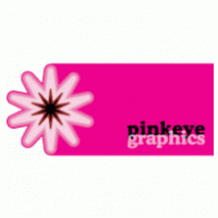Pinkeye Graphics logo vector logo