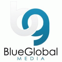 Blue Global Media logo vector logo