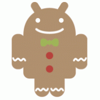 Android Gingerbread logo vector logo