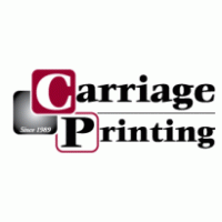Carriage Printing logo vector logo