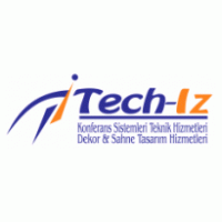 Tech-Iz logo vector logo