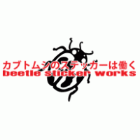 Beetle Sticker Works logo vector logo