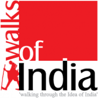 Walks of India logo vector logo