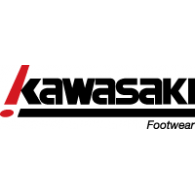 Kawasaki footwear logo vector logo