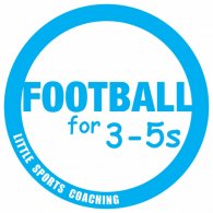 Football for 3-5s logo vector logo