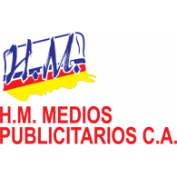 HM Medios Publicitarios logo vector logo