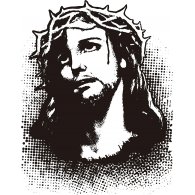 Rostro de Cristo logo vector logo
