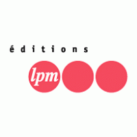 Editions LPM logo vector logo