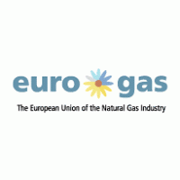 Eurogas logo vector logo