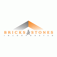 Bricks & Stones Incorporated logo vector logo