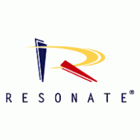 Resonate logo vector logo