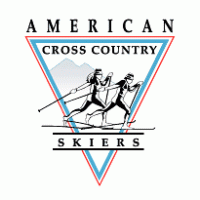 American Cross Country Skiers logo vector logo