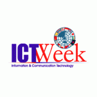ICT Week logo vector logo