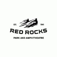 Red Rocks logo vector logo