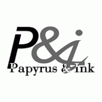 Papyrus & Ink logo vector logo