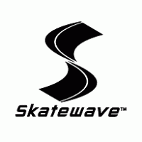 Skatewave logo vector logo