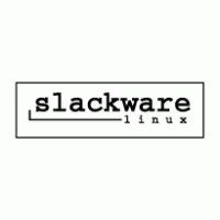 Linux Slackware logo vector logo